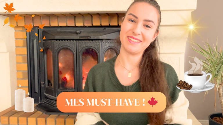 🍁 L’AUTOMNE s’installe 🍂 Mes INDISPENSABLES cocooning ☕️